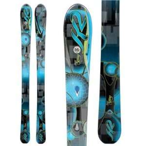  K2 Superstitious Carving Skis Womens 2012 Sports 