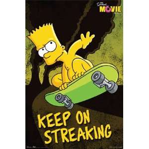  The Simpsons Movie 2007 Bart Keep on Streaking