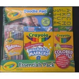  Crayola Essentials Art Drawing Pack Toys & Games