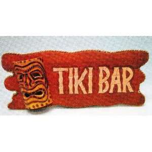  TiKi Bar Tribal Gods Wood Wall Lounge Decor Sign