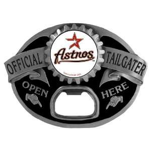   Astros MLB Bottle Opener Tailgater Belt Buckle