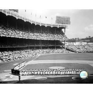  Yankee Stadium Left Field   1955 World Series Opening Game 