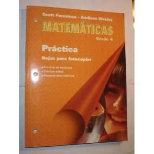  Matematicas   Practica // Hojas para fotocopiar (Grade 4 