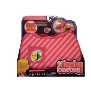    Lucky Bee Bee Charming Carry Along Case & Charms Toys & Games