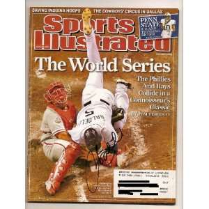   Signed Sports Illustrated Si Autographed Red Sox Rays 