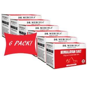  Mercola   Himalayan Bath Salt 2.2 Lbs 6 Boxes Health 