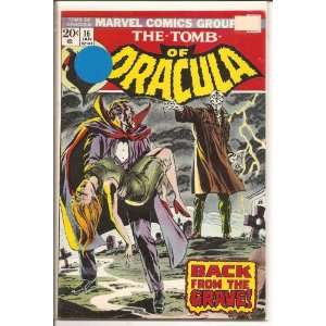  Tomb of Dracula # 16, 8.0 VF Marvel Books