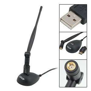   USB WiFi Wireless Lan Adapter 802.11 B/G/N with Antenna Electronics