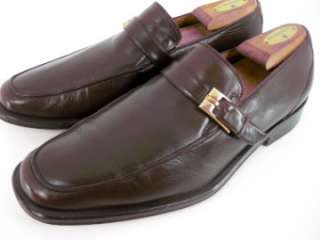   Magli BARLOW Brown Monk Strap Dress Loafers Shoes 11 M $450  
