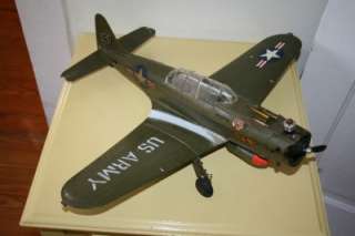 Wen Mac Army Green Bomber WWII .049 Engine Powered Control Line Model 