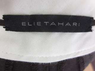 ELIE TAHARI Brown Wool Capri Dress Pants Slacks Sz 2  