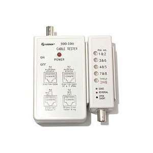    Steren Network Cable Tester   RJ 45 Network , BNC Electronics
