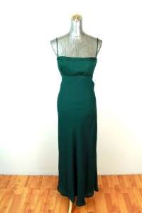 green morgan and co linda bernell evening formal party dress gown sz 