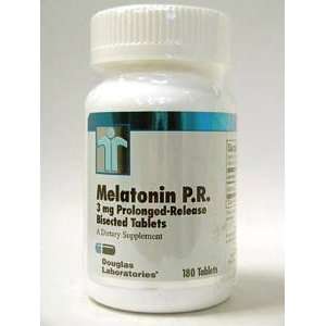  Douglas Labs   Melatonin PR 3 mg 180 tabs [Health and 