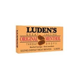  Ludens Cough Drops, Honey Licorice, 30 Drops/Bag, 12 Ea 
