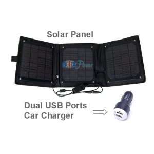  12W 15V Portable Foldable Solar Power Panel with USB 