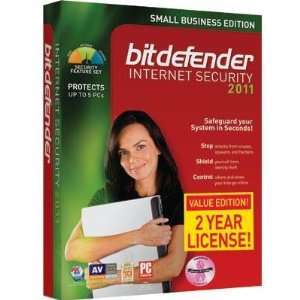  New Bitdefender Internet Security 2011 2year 5 Pc Improved 