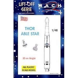  Thor Able Star USAF Rocket 1 48 Mach 2 Toys & Games