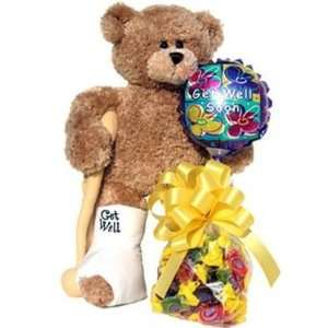  Get Well Break A Leg Bear Toys & Games