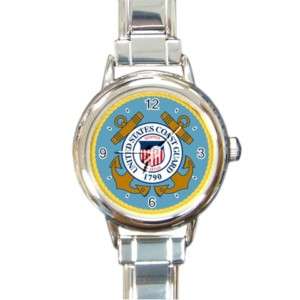 Coast Guard Charm Bracelet Watch  