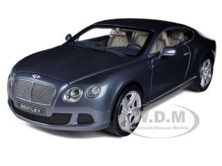 2011 BENTLEY CONTINENTAL GT COUPE METALLIC GREY 1/18 BY MINICHAMPS 