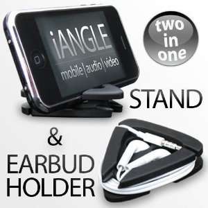  iANGLE   iPhone 3 & 3GS / iPod touch Stand and Earbud holder 