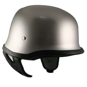  Outlaw? German Style Silver Half Face Helmet Automotive