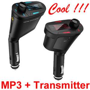 Car Kit Wireless FM Transmitter Modulator  Player USB SD Remote 
