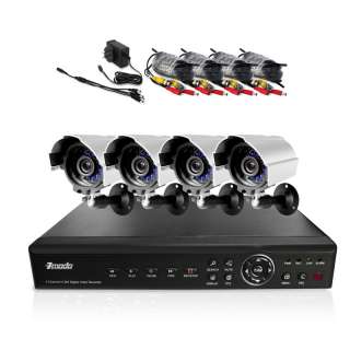 CH H.264 Standalone DVR Outdoor IR Camera Surveillance system 500GB 