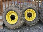 John Deere Tractor Rims and Tires  