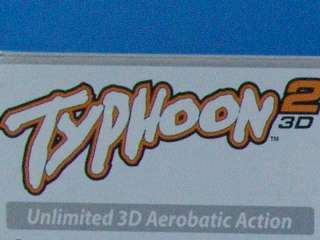 Parkzone Typhoon 2 3D Charge N Fly R/C Airplane Electric BL PKZ4300 