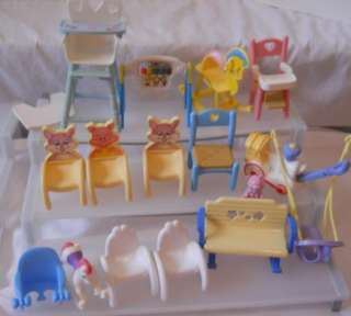   Dollhouse LOVING FAMILY SIMBA MIXED LOT OF ACCESSORIES Hard TO Find