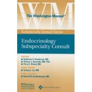  The Washington Manual® Endocrinology Subspecialty Consult 
