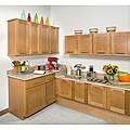 Honey Stained Wall Kitchen Cabinet (15 x 30 