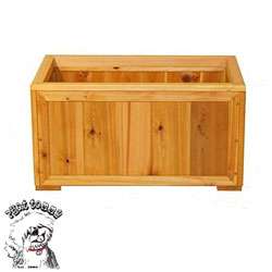 PHAT TOMMY Western Red Cedar Rectangle Planter Box  