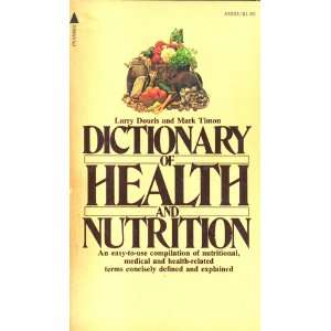  Dictionary of Health and Nutrition (9780515032338) Larry 