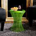 Cordoba Indoor/Outdoor Black Round Side Table  