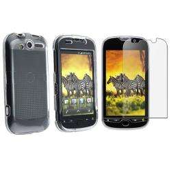 Snap on Case w/ Screen Protector for HTC T mobile myTouch 4G 