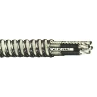 1000 4/3 4 3 Alum Cond MC Cable Metal Clad WG  