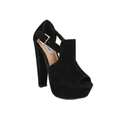 Suede, Black High Heels   Buy Womens High Heel Shoes 