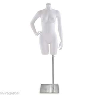 Female Fiberglass Mannequin Torso Clothes Display NEW  