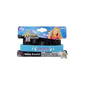  Hannah Montana Rubber Bracelet Rock Star   1 pc,(Disney 