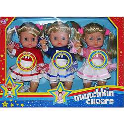 Munchkin Cheers 3 doll Set  