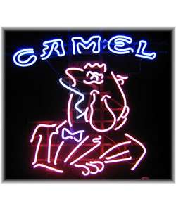 Joe Camel Cigarettes Neon Bar Sign  