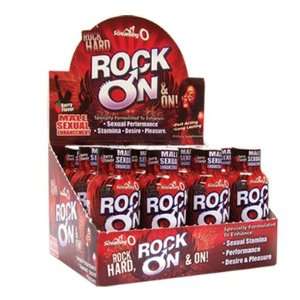  Screaming O Rock On Drink   Him (Display of 12) Health 