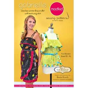  Gabrielle Sleeveless Summer Dress or Shirt Pattern Arts 