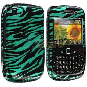   Zebra Hard Skin Case Cover for Blackberry Curve 8520 8530 3G 9300 9330