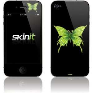  Skinit Green and Black Butterfly Vinyl Skin for Apple 