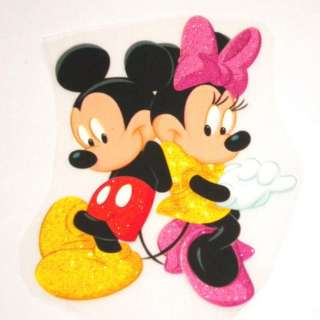 Disney Mickey & Minnie Mouse iron on Patch Transfer #21  