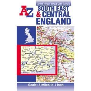   South East and Central England (Road Map) (9781843480440) Books